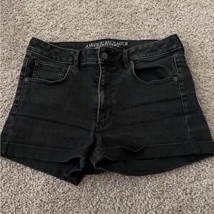 AE black shorts size 8